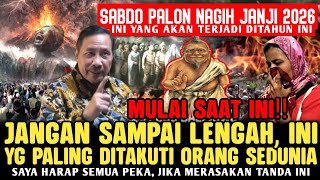 Semua Kaget!! 2026 Pak Chodjim Terang Terangan Beritahukan Ini, Ayo Ayo Kembali Ke Jati Diri Sendiri