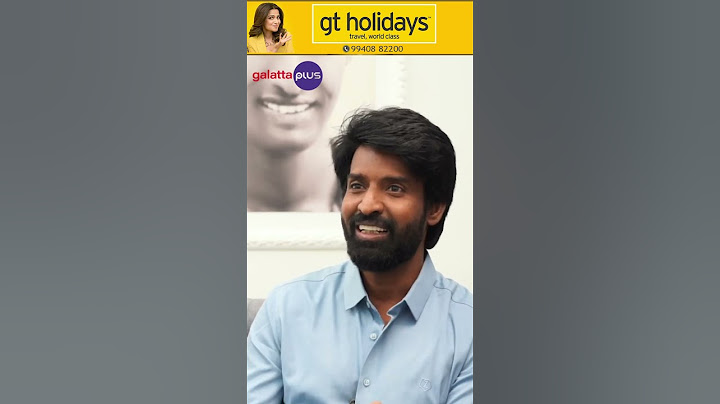 "I didn't know where cinema was.." #soori