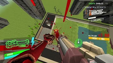 Messing with Gabriel in ULTRAKILL