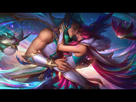 Xayah & Rakan Redeemed Star Guardian 2022 | Login Screen | Official Orchestral Theme 1 Hour