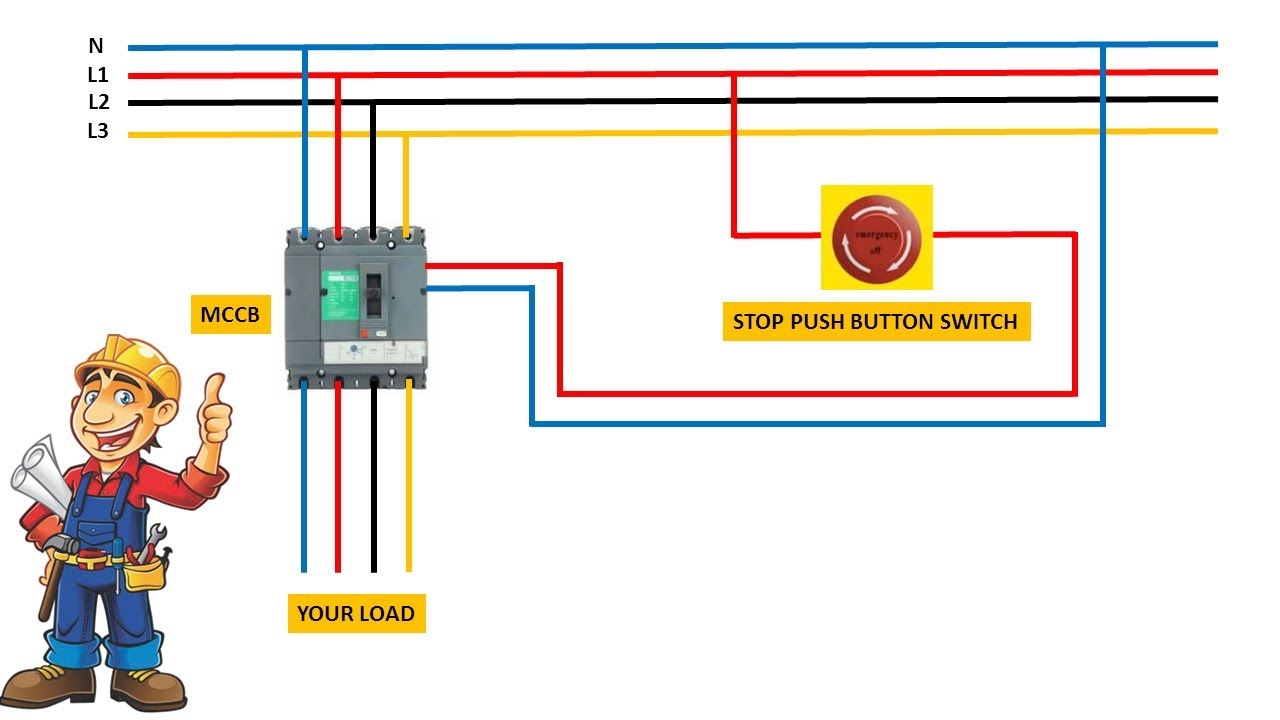 shunt trip breaker voltages