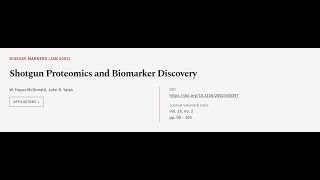 Decoding The Tme Advanced Proteomics For Biomarker Discovery ...
