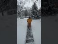 No Plow today, Snowblower & Shovels all day!! #metaglasses #work #meta #snow #shorts #fun
