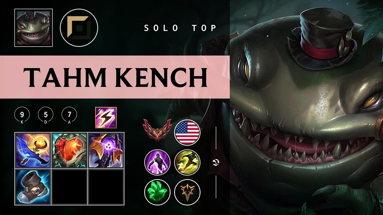 Tahm Kench Top vs Karma - NA Grandmaster Patch 26.03