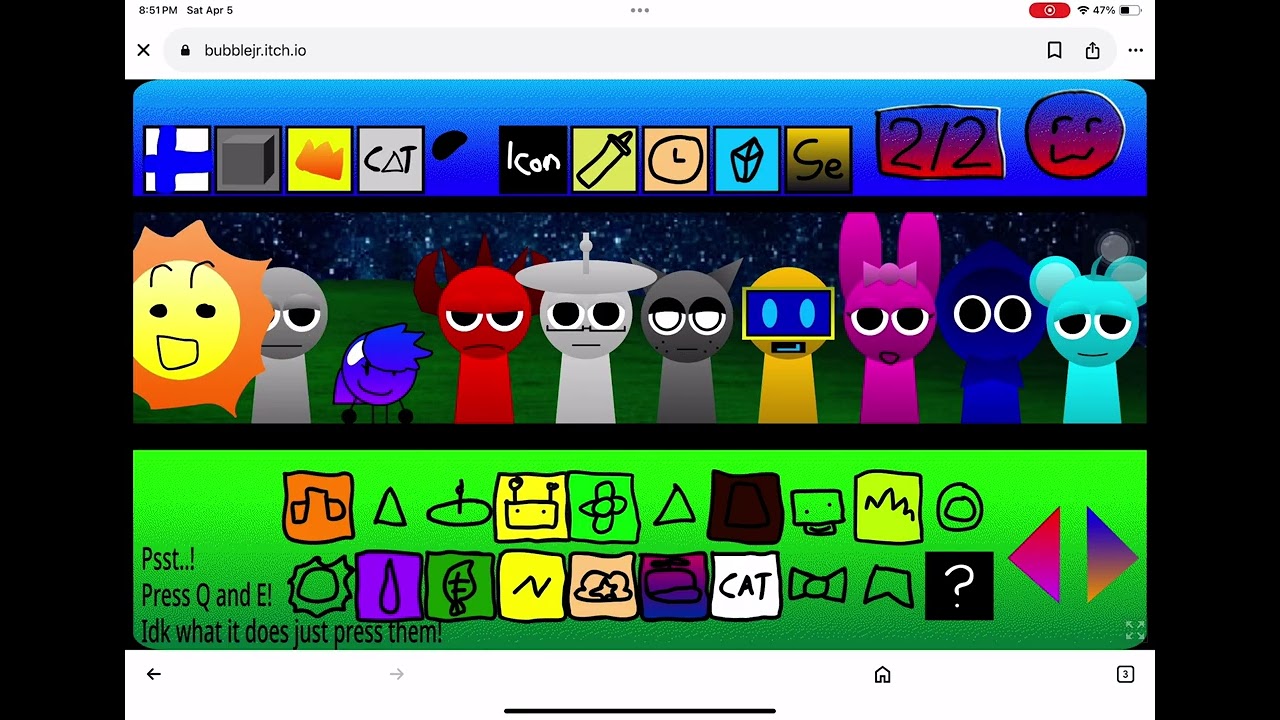 “Classic” Sprunki.swf Mix