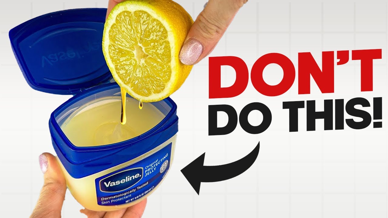 Mixing Vaseline With Lemon - The REAL Truth EXPOSED