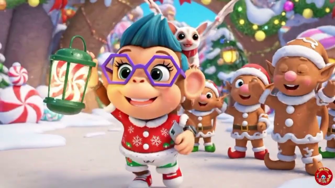 Finnish | Johnnyn Piparkakkutalojen Ihmemaa | Johnny Gingerbread House Wonderland