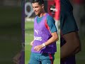 Cristiano Ronaldo in training before pre-World Cup friendly against Chile 🐐🇵🇹 #WorldCup #Ronaldo