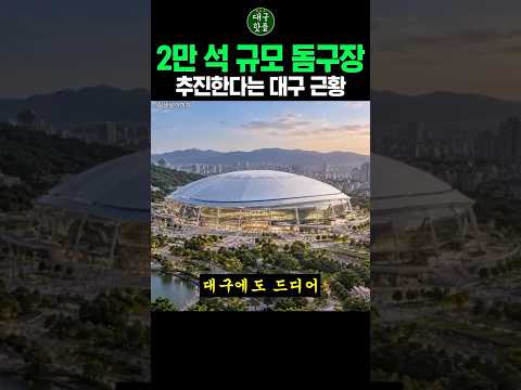 2만 석 규모 돔구장 추진한다는 대구 근황