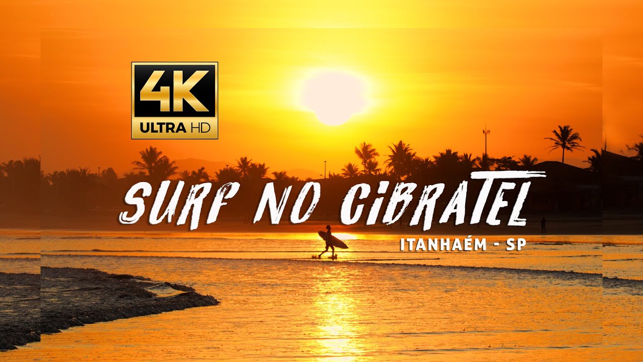 SURF no CIBRATEL - Itanhaém, SP - Gustavo Ribeiro em 4K