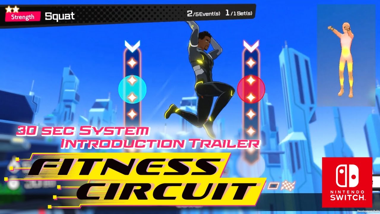 Fitness Circuit 30 sec System Trailer Nintendo Switch YouTube