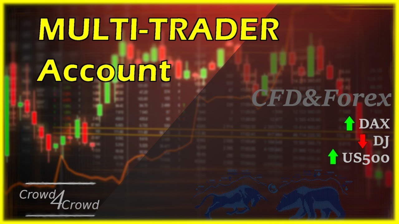 Multi-Trader-Account CFD & Forex Live Trading - 18.07.2022
