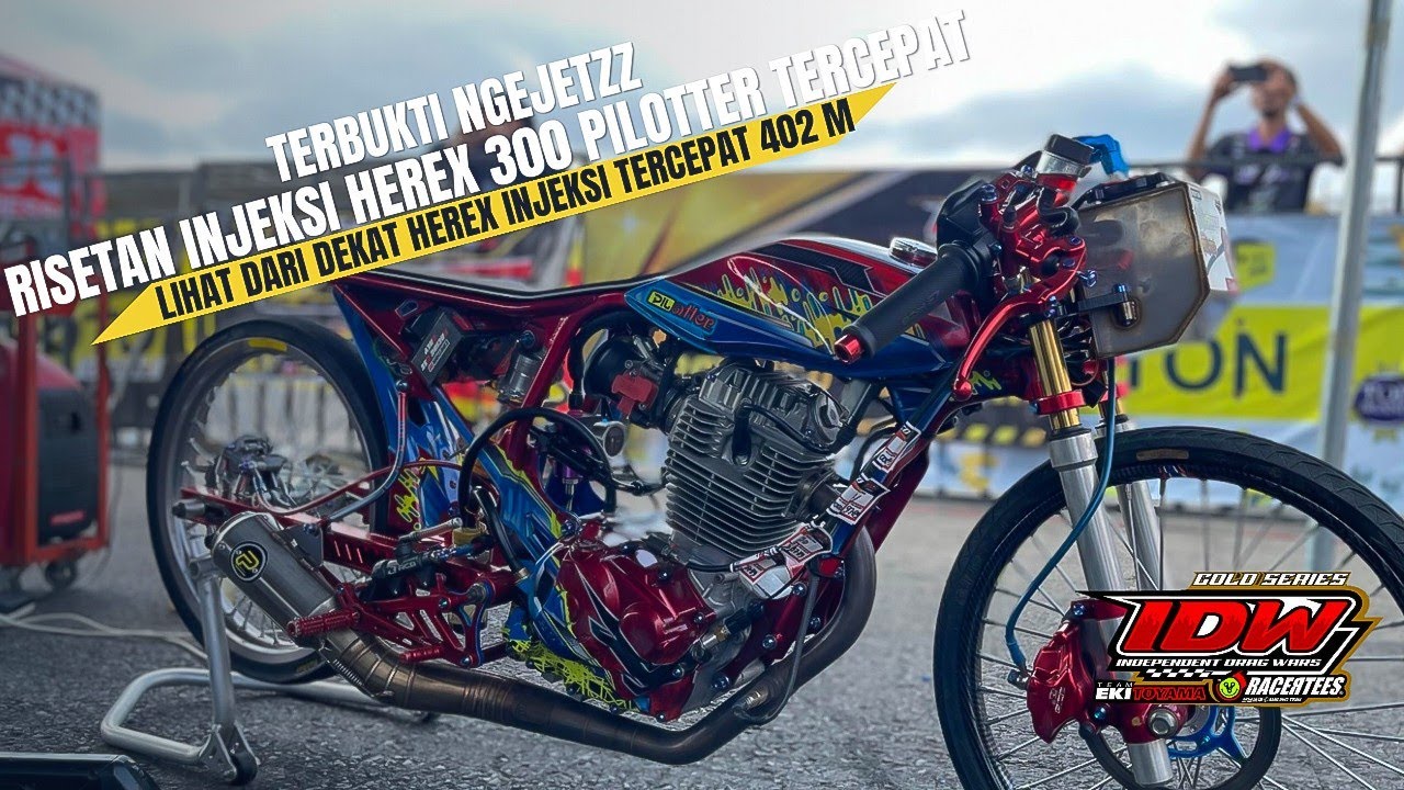 SUARA NGERI • Monster Herex 300 CC Injeksi PILOTTER By MADHE GARAGE MBKW2 Jogja - Tercepat 402 M