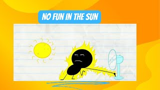No Fun in the Sun | Animation | Cartoons | Pencilmation