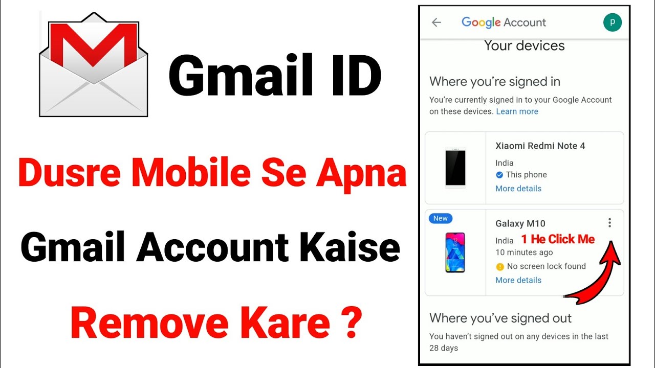 How To Remove Google Account From Other Devices On Android Phone