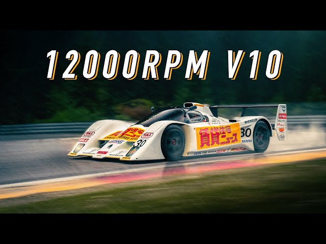 Onboard: Lola T92/10 - Group C racing on Spa - HQ V10 sound - YouTube