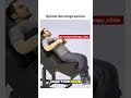 Back pain problem spinal decompression by dr Kushal Choudhary Jaipur #spinepain