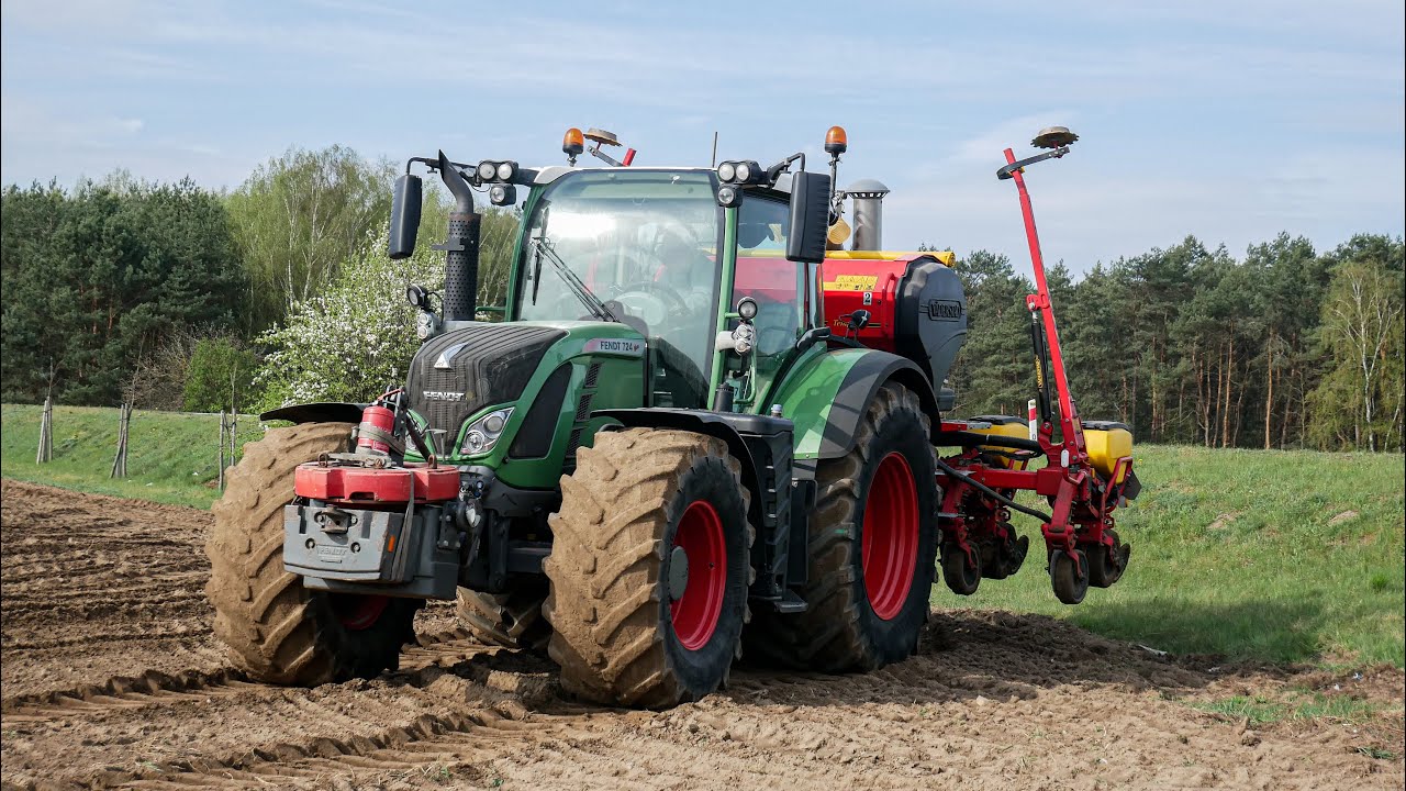 Pierwsi w okolicy!? Siewy kukurydzy 2025✓RomaxAgro✓Fendt 724 Vario✓Vaderstad tempo t6