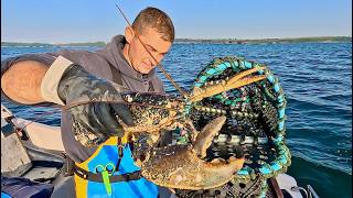 WE HIT THE MOTHER LOAD!!! SO MANY HUGE LOBSTERS!!! The Fish Locker