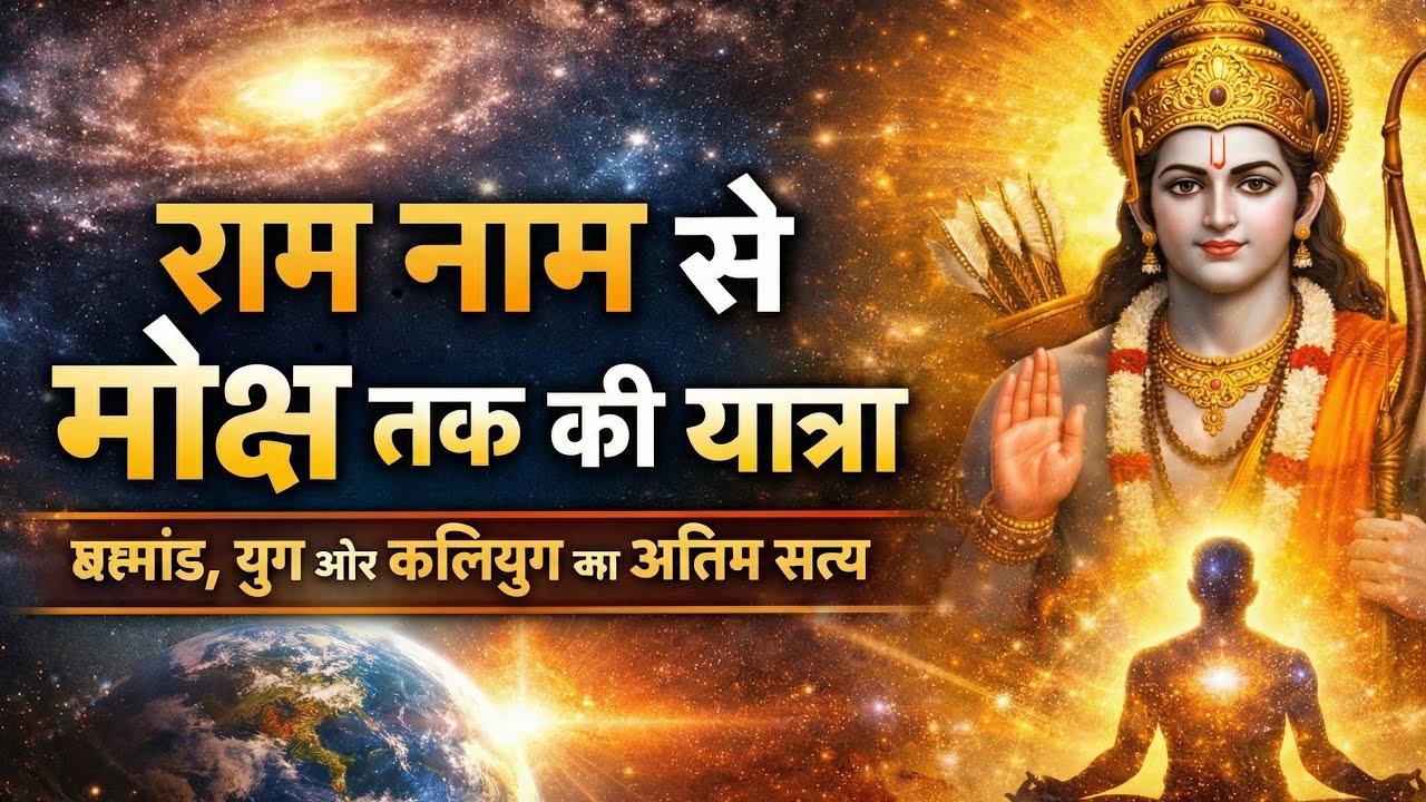 राम नाम की उत्पत्ति से मोक्ष तक की यात्रा | ब्रह्मांड, युग और कलियुग का अंतिम सत्य