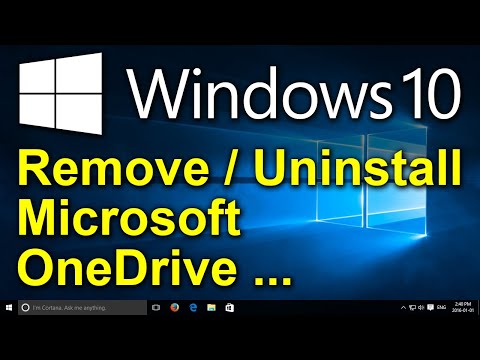 What happens if I delete OneDrive?