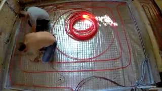 Укладка Трубы Теплого Пола Улиткой