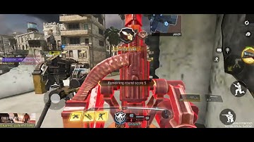 COD Mobile sniping in crossfire map with a nuke.