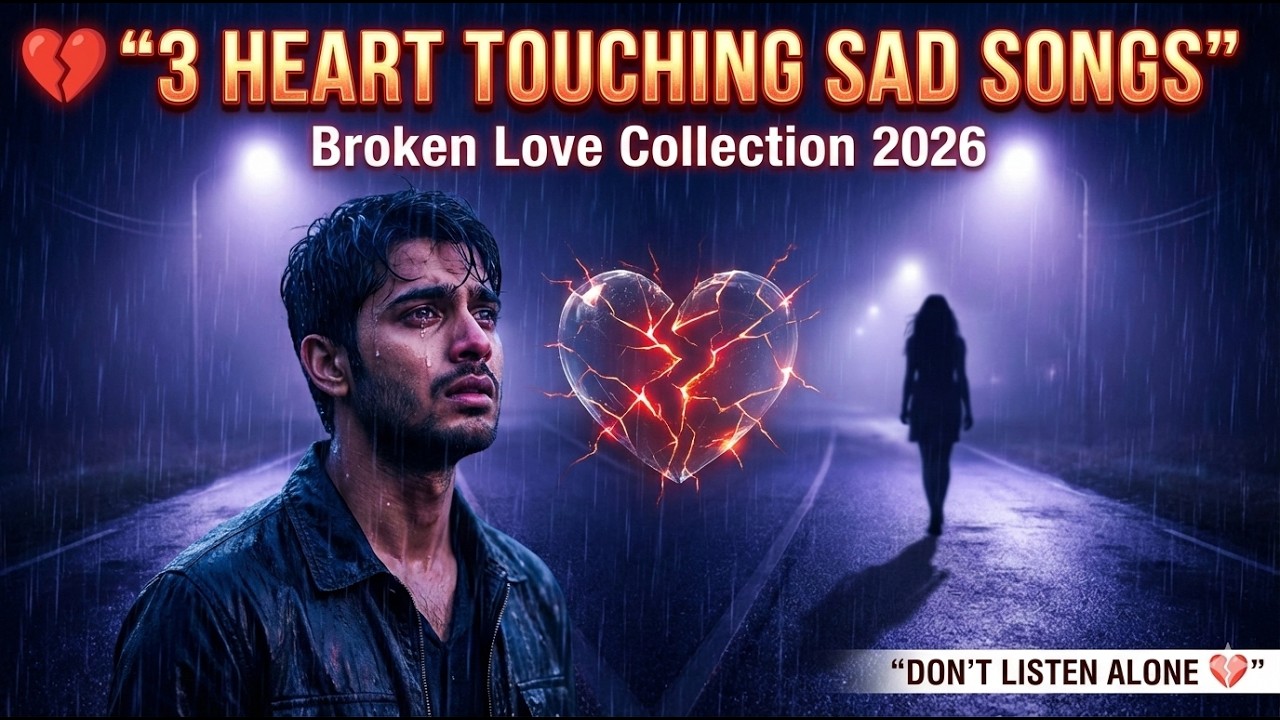 💔 Broken Love –  Heart Touching Sad Songs Collection 2026 | Bollywood Emotional Heartbreak Songs