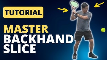 Tennis Backhand Slice Lesson - How To Slice Like A Pro