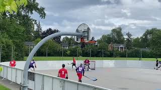 DBHL SUMMER FINALS. TEAM PURPLE VS TEAM RED. PURPLE LEADS 2-0