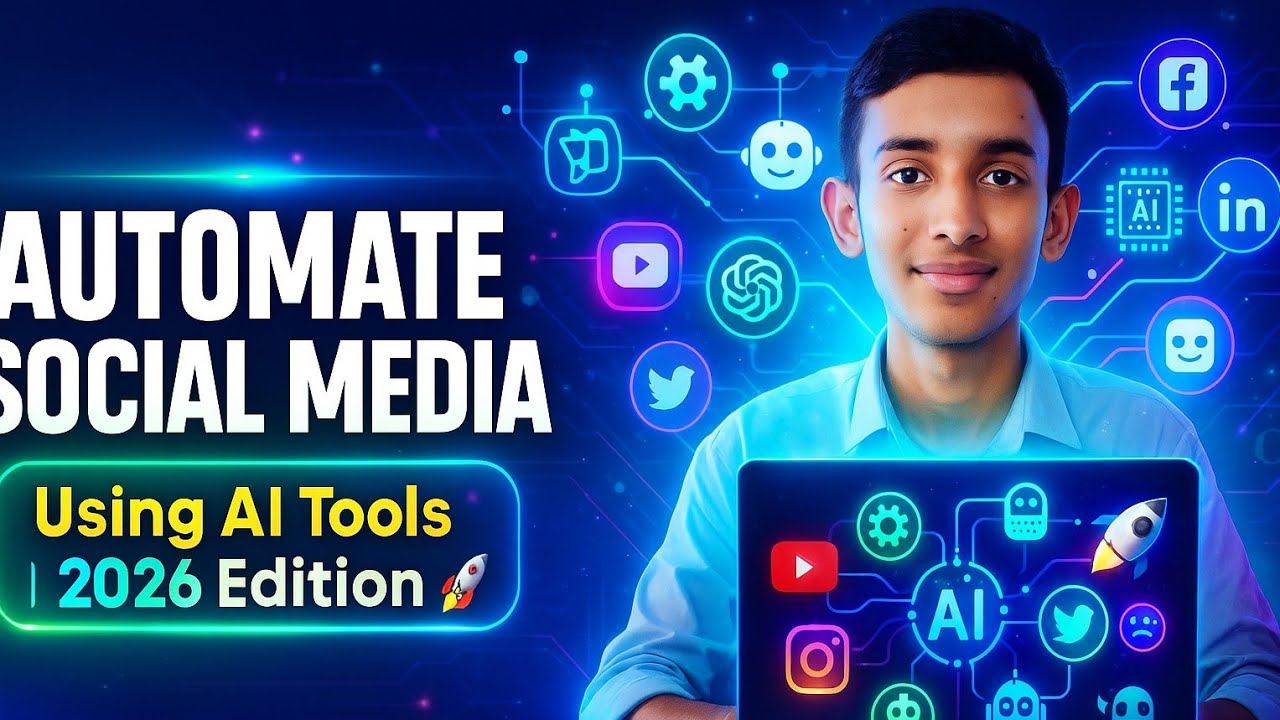 Best AI Tool to Automate Social Media in 2026 | Full Tutorial - YouTube