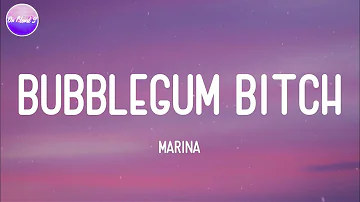 MARINA - Bubblegum Bitch (Lyric Video)