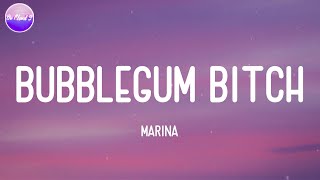 MARINA - Bubblegum Bitch (Lyric Video)