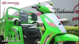 Motor Roda Tiga Nozomi Tipe New Srikandi 110cc 2021