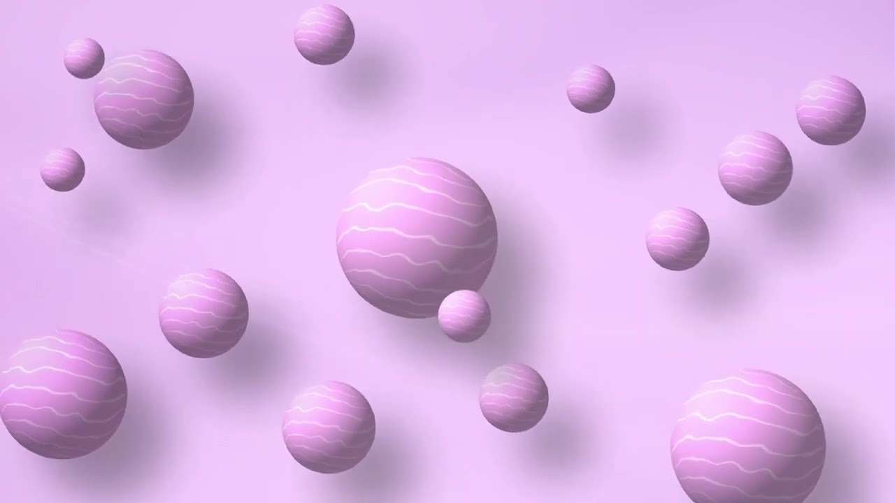 Bubbles background | Beautiful floating pink bubbles Abstract video | satisfying |meditation