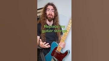 How often should you change your strings? #guitar