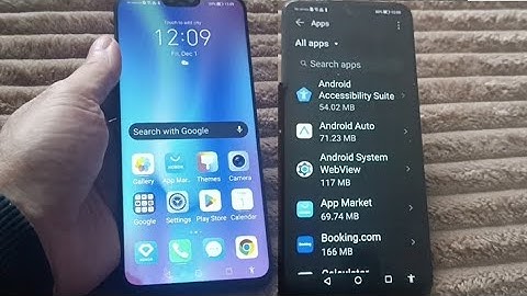 How to hide apps in honor 9N