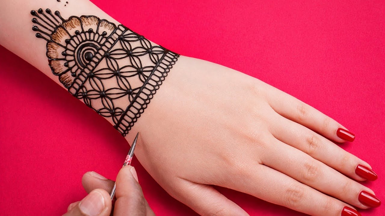 New Very Easy & Stylish Arabic Mehndi Design for Wedding | Bharwa Mehndi Designs | Mehandi ka design