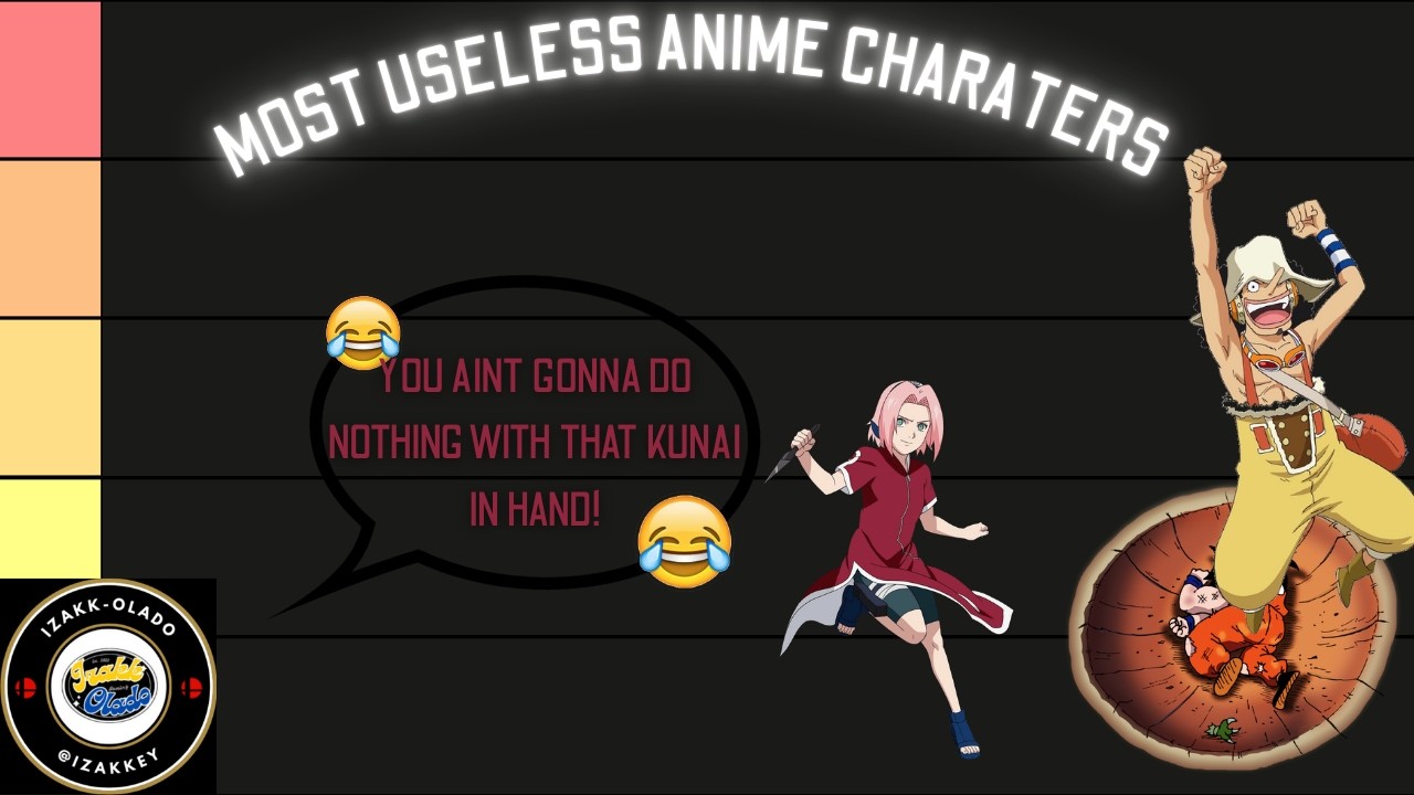 USELESS ANIME CHARACTERS (Leewufufu)
