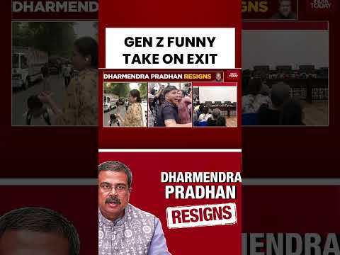 Viral Moment: Gen Z’s Funny Reactions To Dharmendra Pradhan’s Resignation #Shorts #viral