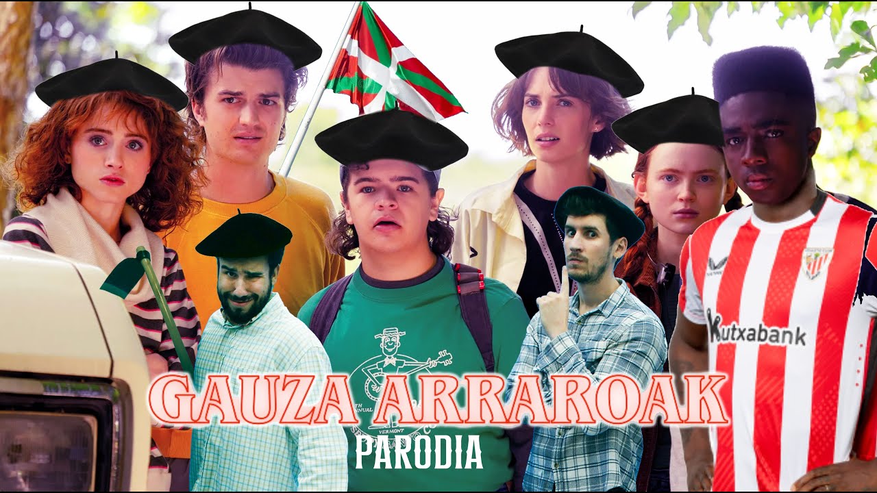 STRANGER THINGS PARODIA GAUZA ARRAROAK BOCABEATS COMEDIA