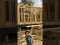 Work in progress #shortsfeed #tinyhomebuild #diyproject #homestead #ytshorts #familybuild