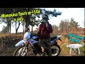 Гоняем на Эндуро Мотоцикле Spark SP150-D по лесу / Запускаем квадрокоптер DJI