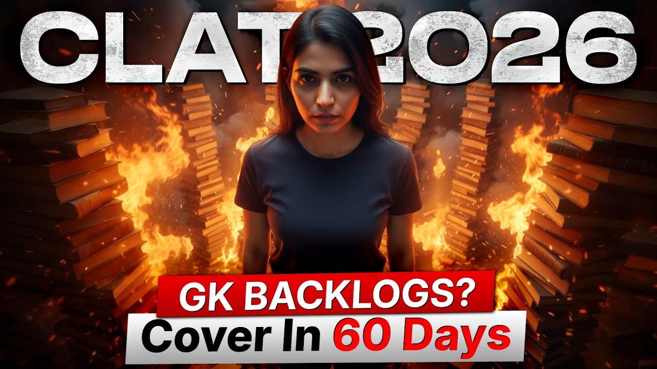 How to Cover GK Backlog in 60 Days for CLAT 2026 | Complete Current ...