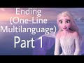 Frozen II Ending One Line Multilanguage Part 1