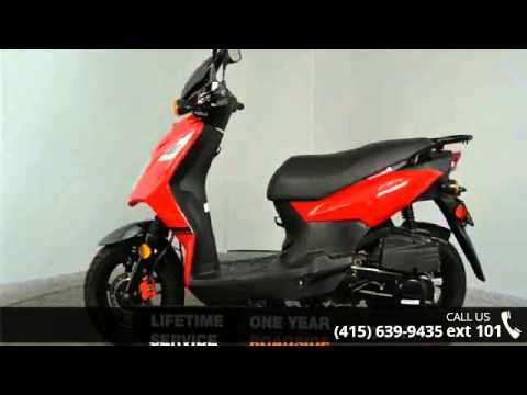 2013 Lance Powersports PCH 125 Scooter San Francisco - YouTube