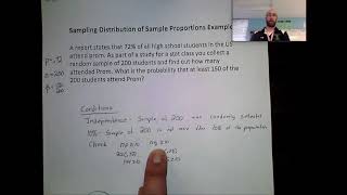 Sampling Distributions of Sample Proportions