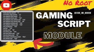 New SetEdit Code,s Gaming | Non Root / Performance Mode / 60 - 90 - 120 HZ _ Codm