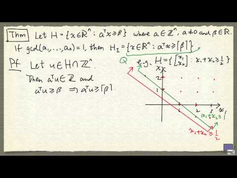 4   Integer hull