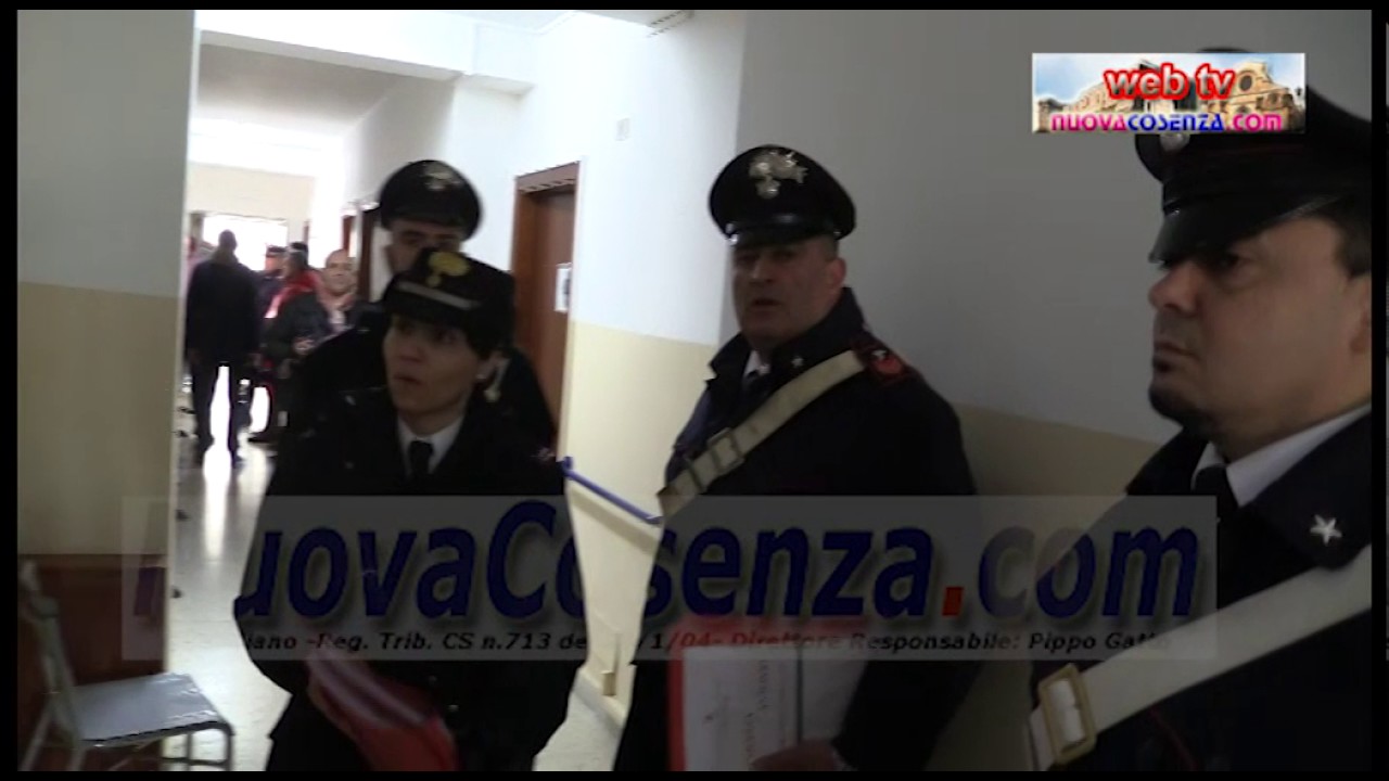 Furbetti del cartellino - Carabinieri Cosenza-Rogliano in Asp